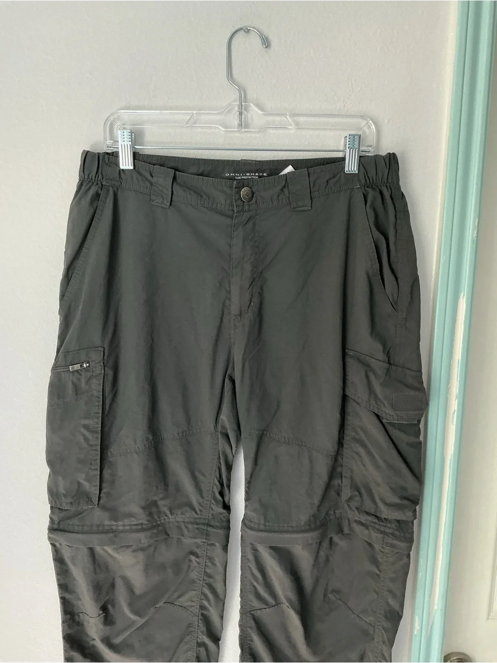 Men's Convertible Cargo Pants - Black